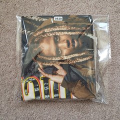 Lil Durk The Voice Rap Tee Sz Medium Mens Light Brown T-Shirt OTF Official Merch