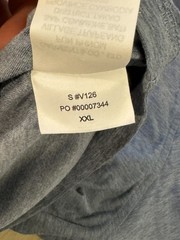 Vuori Strato Tech Tee Short Sleeve Men’s Size XXL color Blue Sea Heather