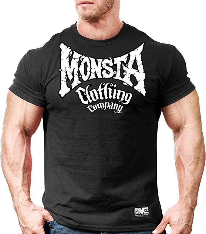 Monsta Clothing Co Bodybuilding Havoc Barbell Graphic Mens Soft T Shirt ALL SIZE gallery