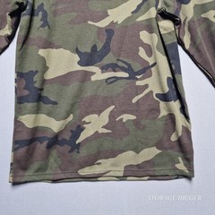 Citylab Classic Thermal Shirt Mens M Multicolor Camouflage Cotton Waffle Knit
