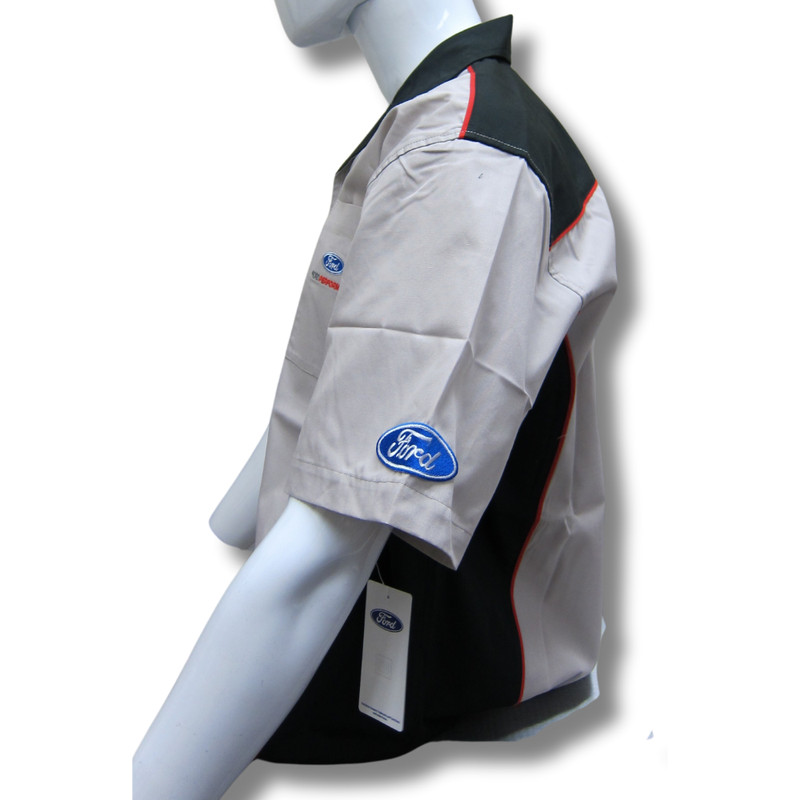 Ford Performance Pit Mechanic Button Down Work Crew Shirt Official Licensed gallery
