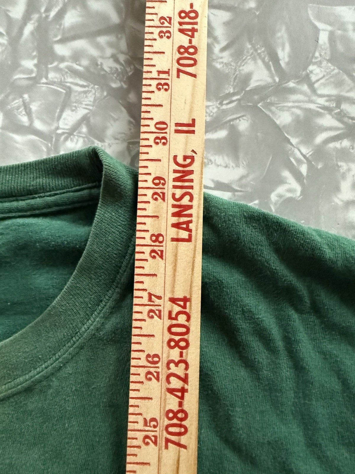 VTG Hanes Beefy-T Green Lantern Green Cotton Knit Long Sleeve Tee - Men’s XL gallery