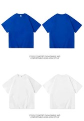 Oversized Summer Short Sleeve Men’s T Shirt New Fashion Solid Loose O-Neck T.