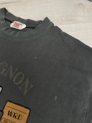 Men Archive Chevignon 90s Distressed Tee Legend Jacket Y2k Single Stitch Size M