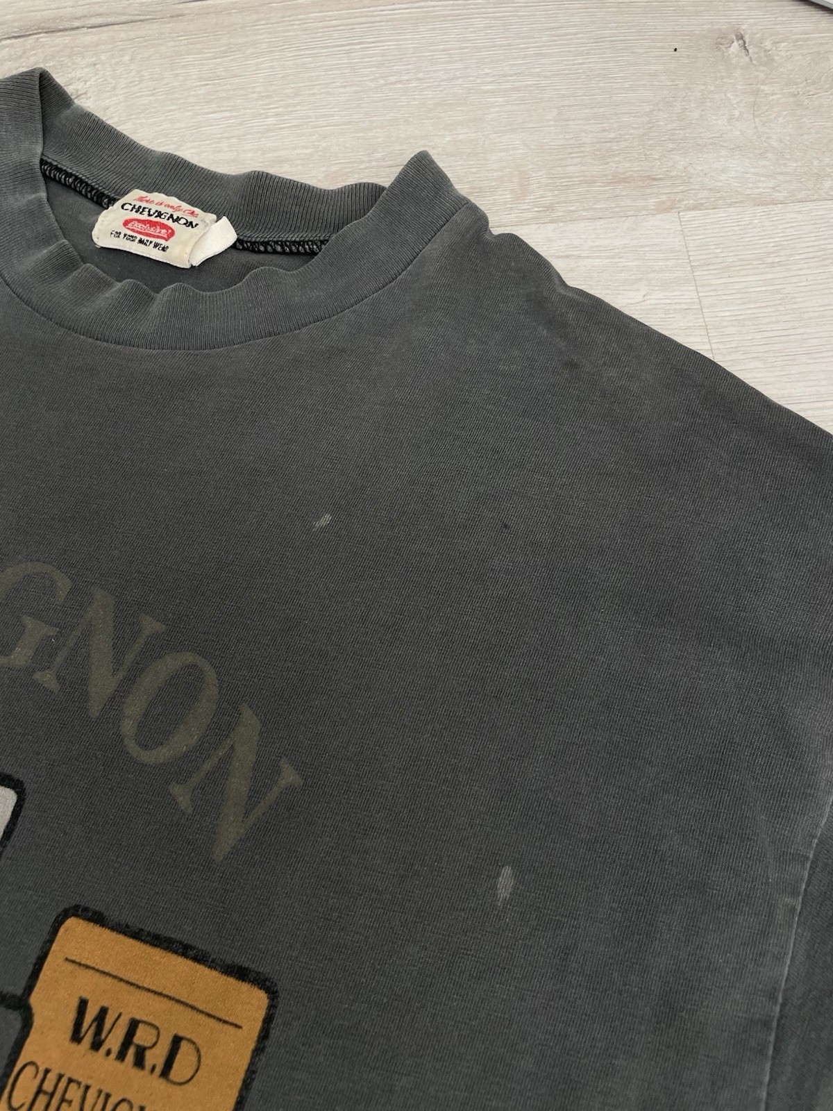 Men Archive Chevignon 90s Distressed Tee Legend Jacket Y2k Single Stitch Size M gallery
