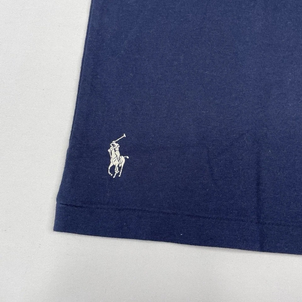 Polo Ralph Lauren Mens XXL Graphic T-Shirt Blue Box Logo T-Shirt~NWT gallery