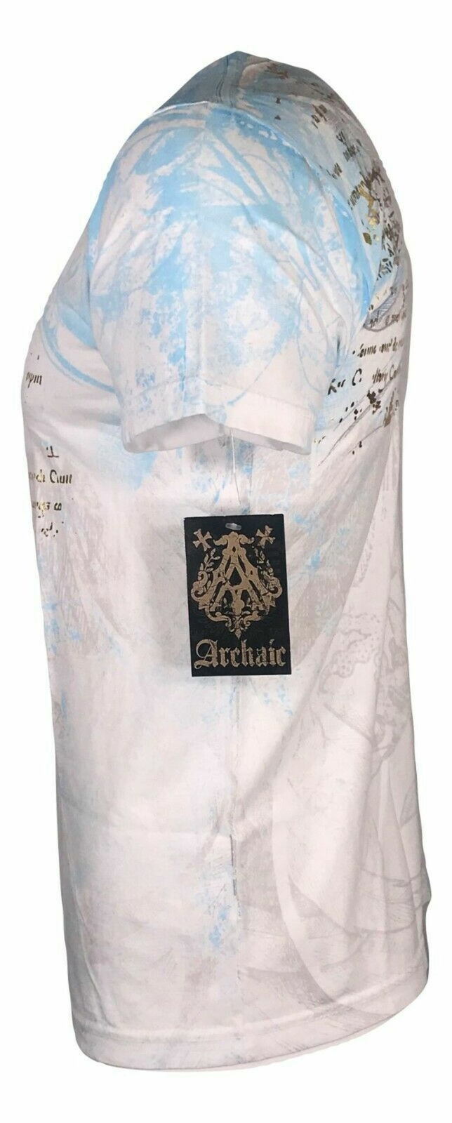ARCHAIC by AFFLICTION Men's T-Shirt CASCO Eagle White Tattoo Biker S-4XL $40 NW gallery