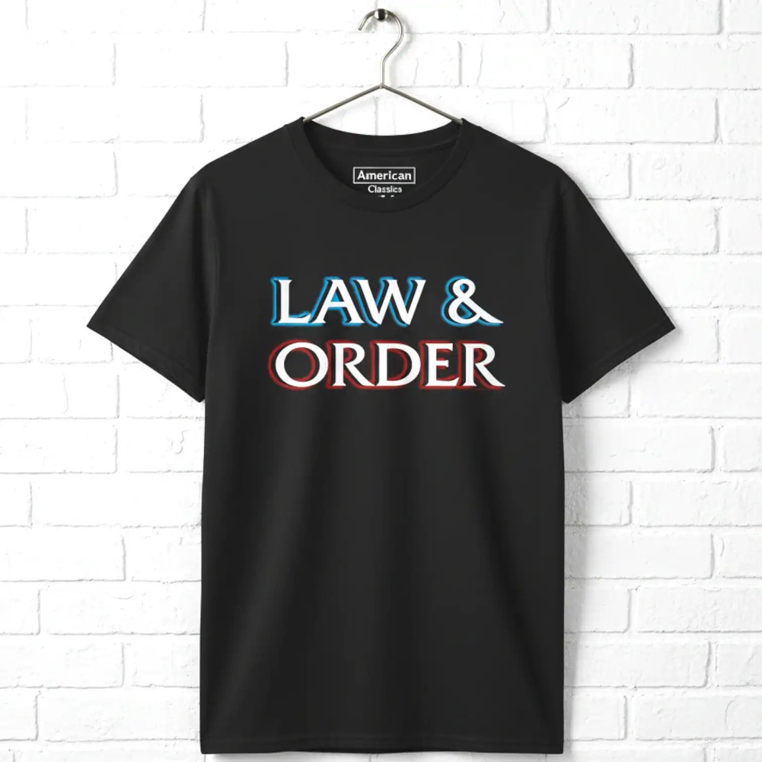Law & Order Classic Logo Men's T-Shirt gallery