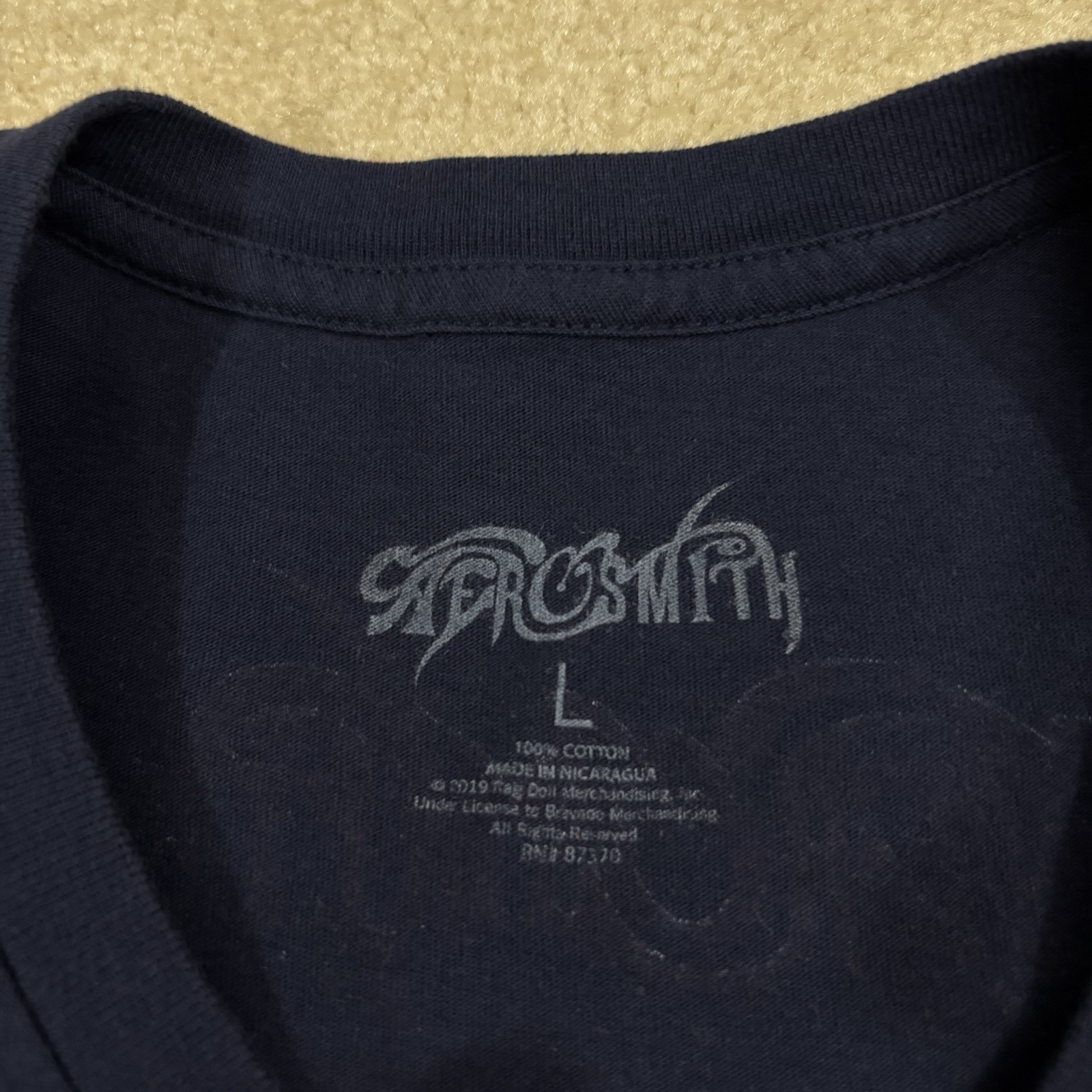Aerosmith Deuces Are Wild Tour T Shirt 2019 East Coast Run Concert Adult Large L gallery