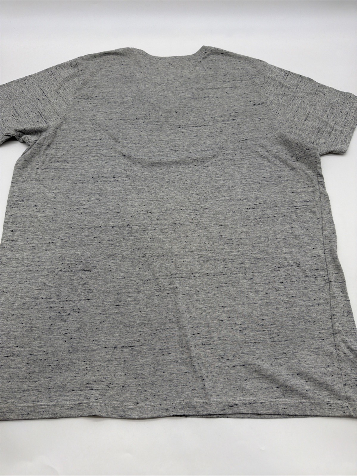 Adriano Golschmied T-shirt Men 2XL Gray V-Neck Logo In USA .#46611 gallery