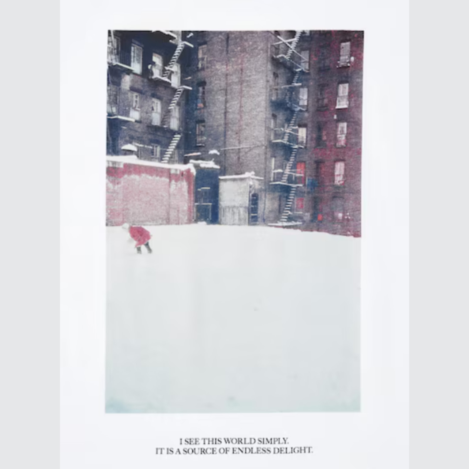 UNIQLO PEACE FOR ALL T-shirt / Saul Leiter White XS~4XL Unisex Men New Japan gallery