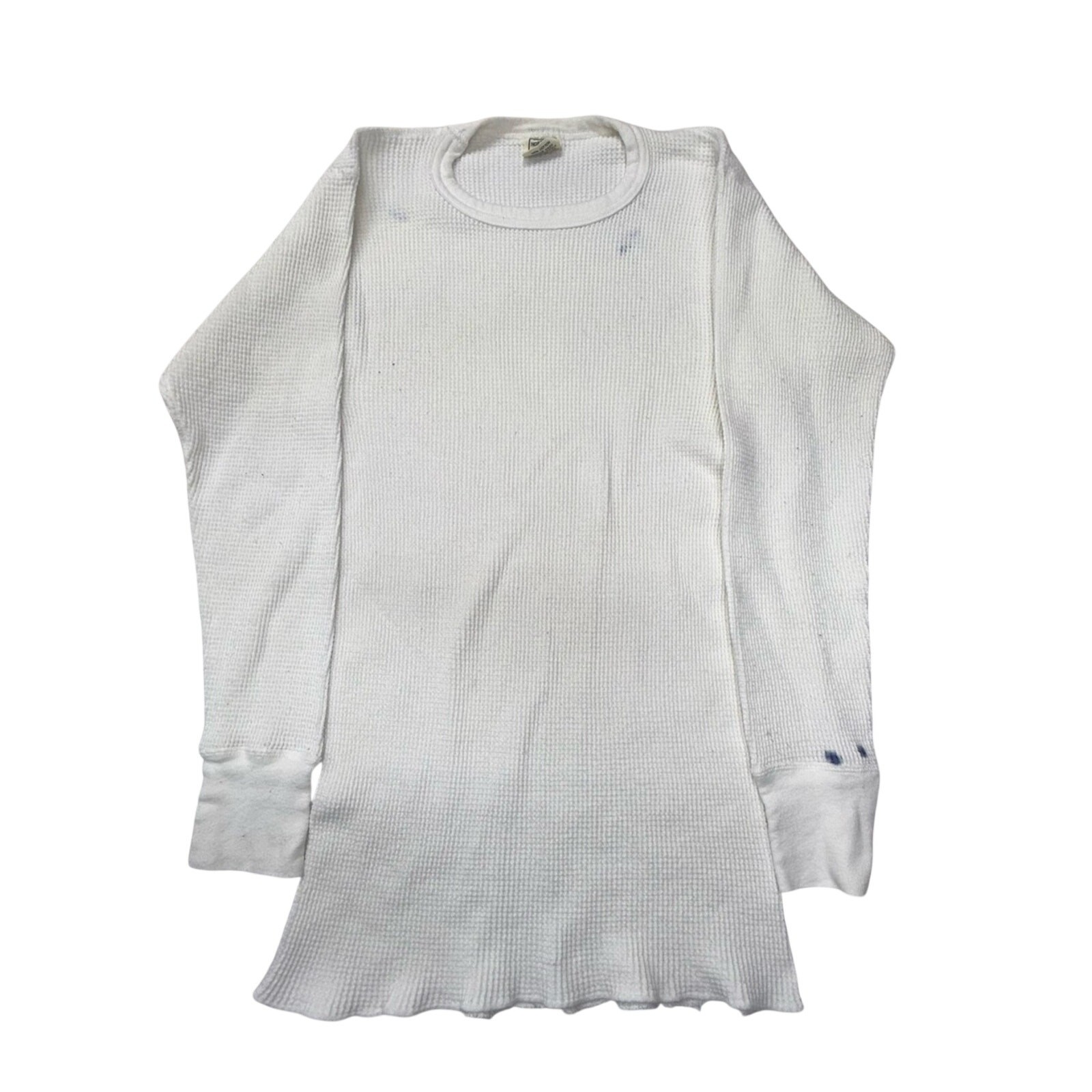 Vintage 80’s Northwest Large Cream Waffle Thermal Long Sleeve ‘See Measurements’