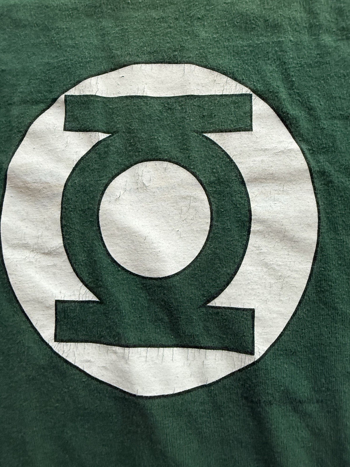 VTG Hanes Beefy-T Green Lantern Green Cotton Knit Long Sleeve Tee - Men’s XL gallery