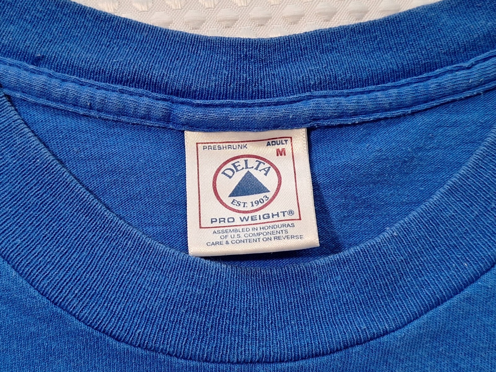 Sea World Dolphins Souvenir Blue Cotton T-shirt Size M Delta gallery