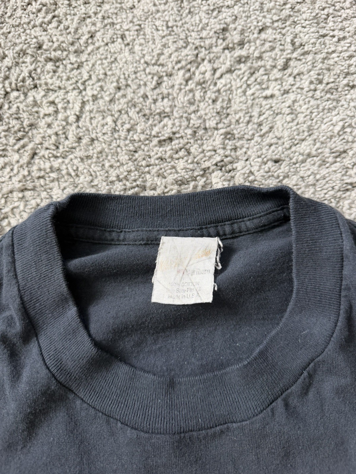 Vintage 90's Marlboro Cowboy Wild West Single Stitch Faded Black T-Shirt gallery