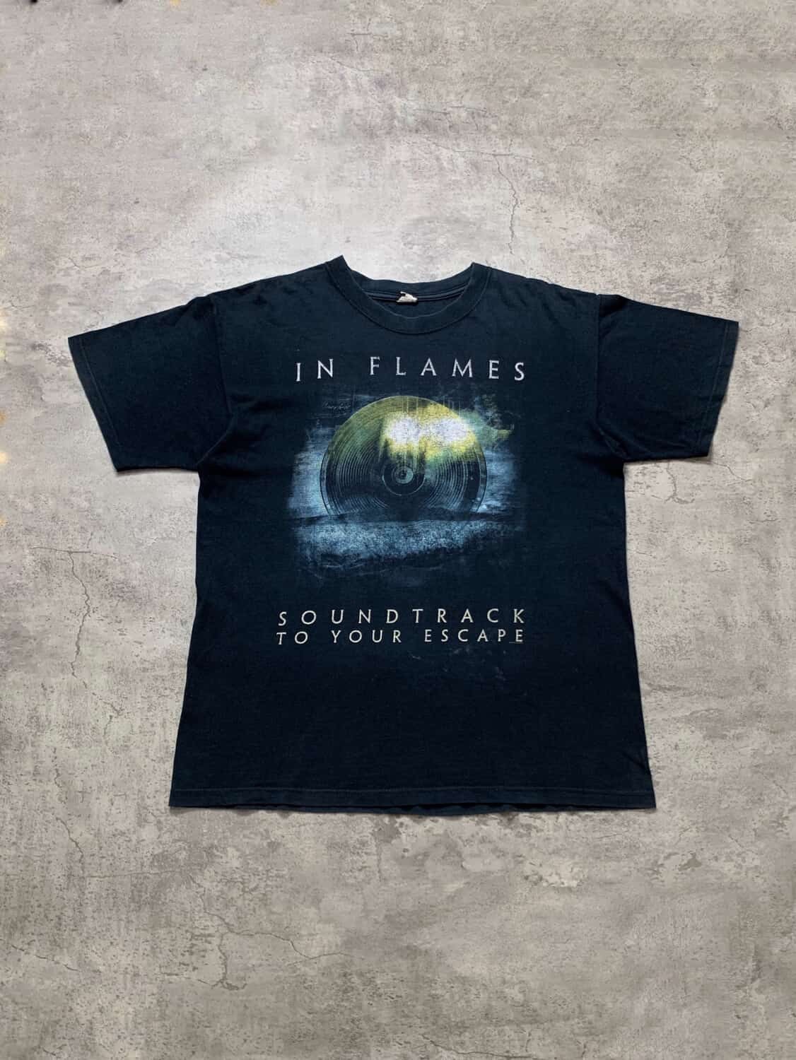 In flames “soundtrack to yout escape” photo personil tshirt band gallery
