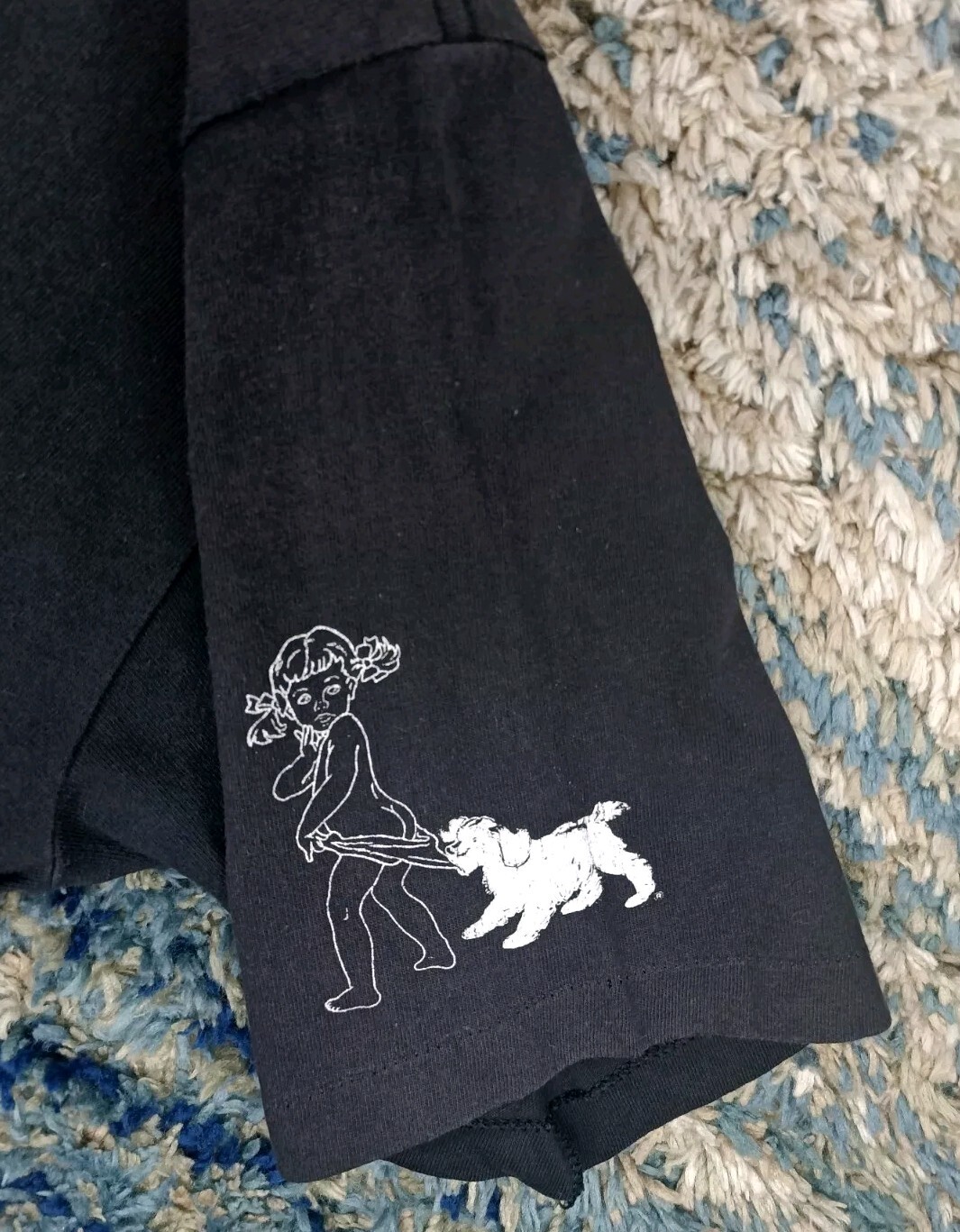 Vintage 90s Coppertone Sunscreen Shirt Black Vibrant Single Stitch Mens Large gallery
