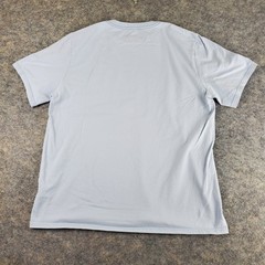 Converse Shirt Unisex Extra Large Blue Crew Neck Short Sleeve Logo Stretch