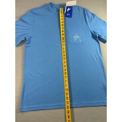 Guy Harvey Graphic Tee Men’s M Blue Marlin Fish Shirt Coastal Surf Fishing NWT