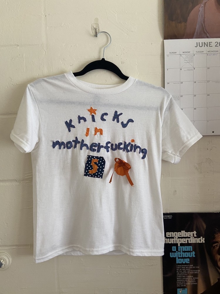 Handmade Knicks Shirt Size S