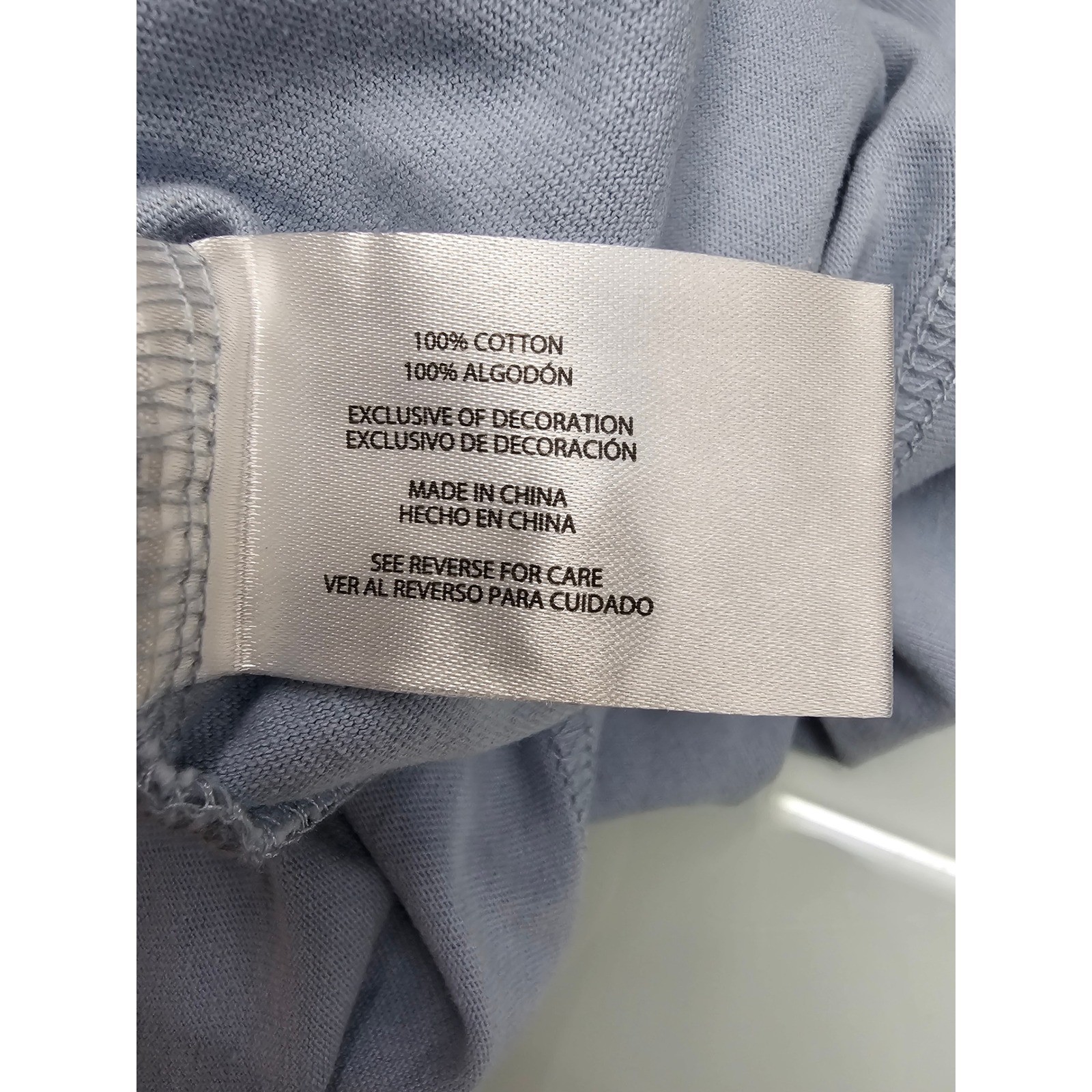 Eddie Bauer Mens Short Sleeve Henley Shirt Light Blue 100% Cotton EB008000 XL gallery