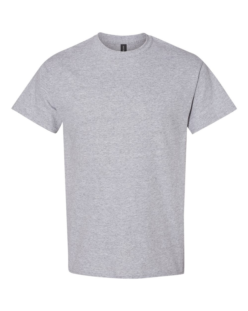 Gildan Heavy G500 T shirt gray size 5X round neck short sleeves T shirt gallery