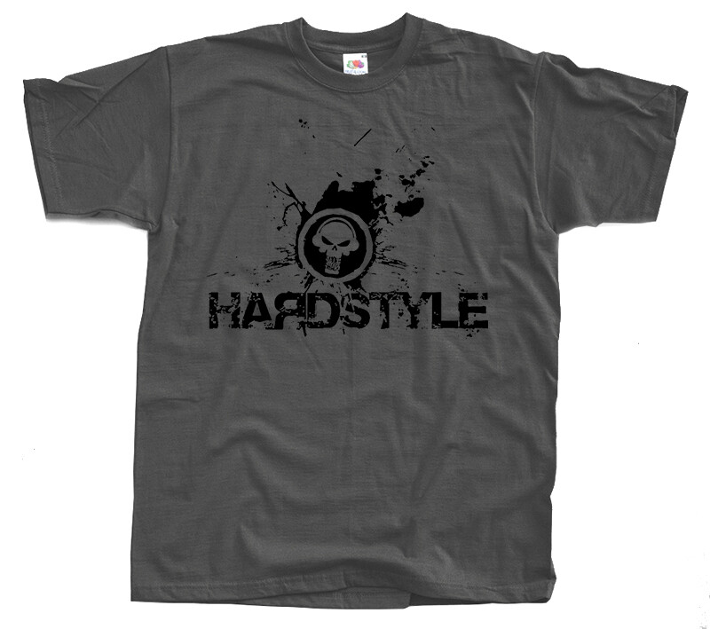 Hardstyle on bright T-Shirt WHITE ZINK GRAPHITE BLACK All sizes S-5XL
