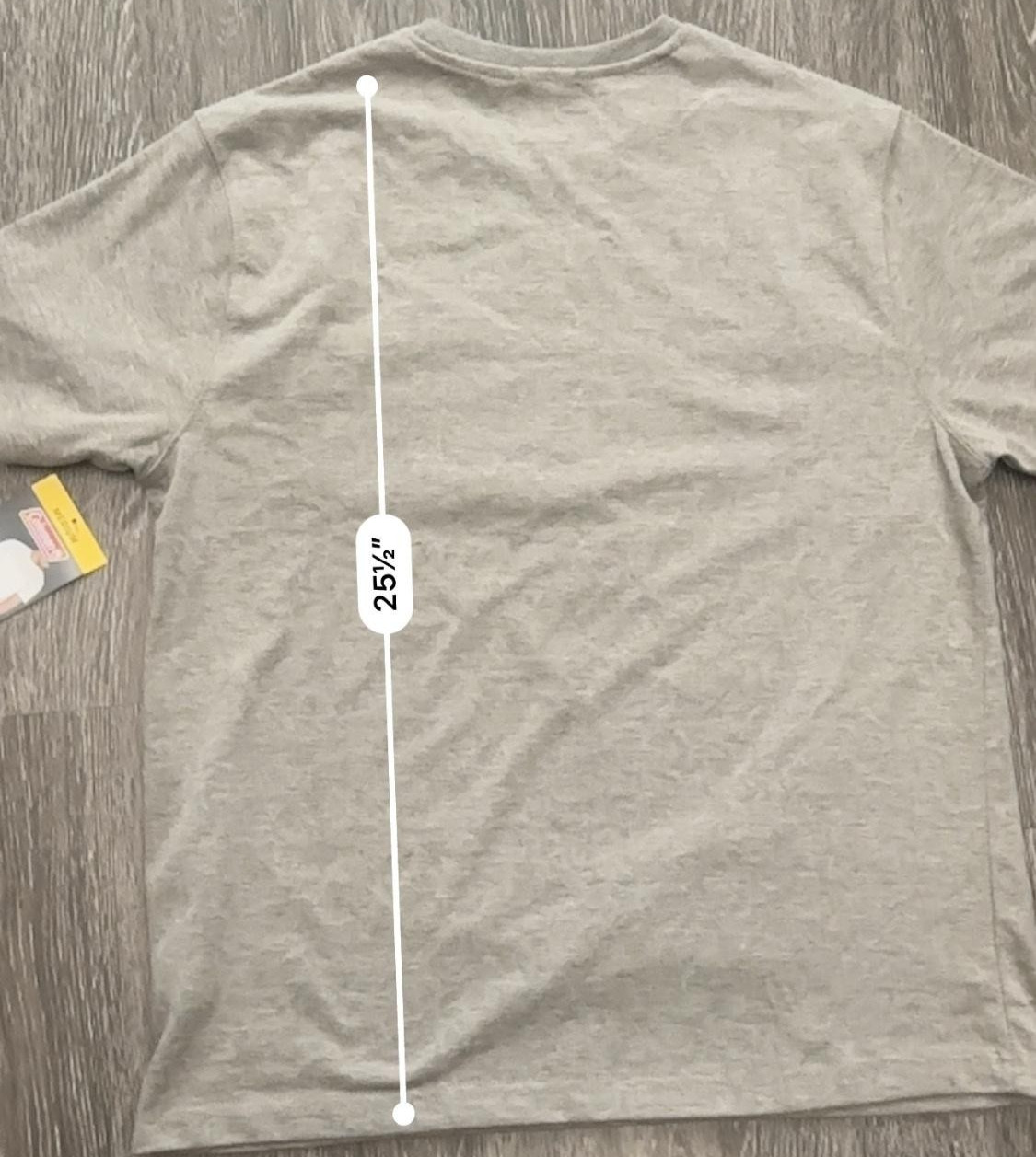 Coleman Shirt Mens Medium Gray Pocket Crew Neck Camping Outdoor Tee Relaxed gallery