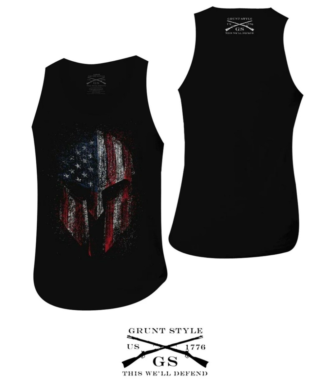 Grunt Style Tank - Black GS3516 American Spartan New with Tags Military USA gallery