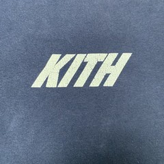 Kith T Shirt Size Medium Short Sleeve Lightweight Summer Shade Navy Blue Tee