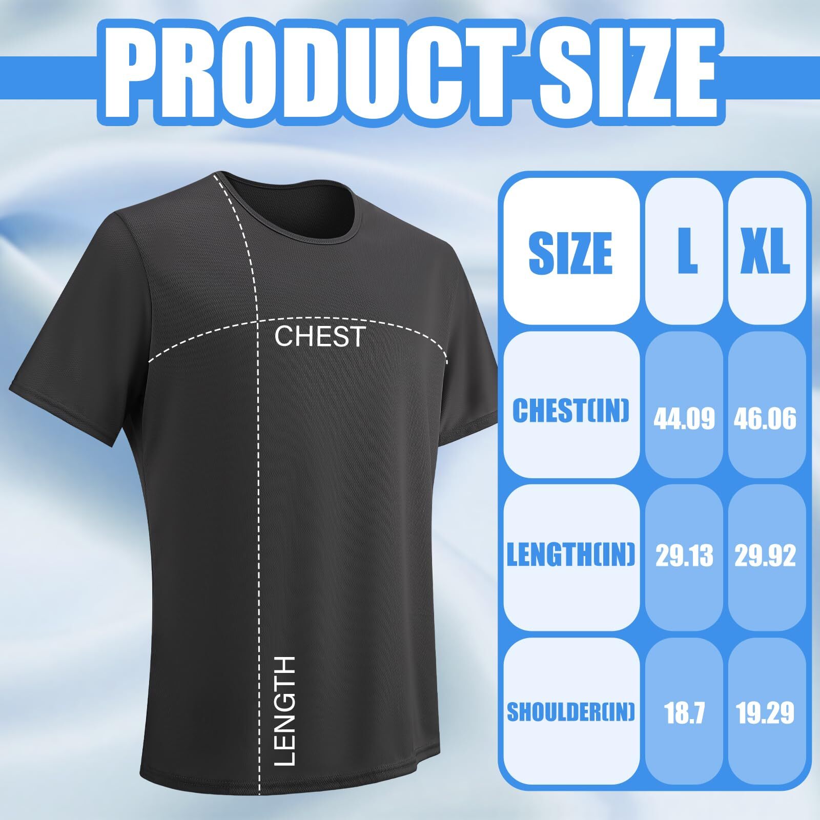 Lemosae 24 Pack Men's Cotton Homeless T-Shirt Gift Bulk Supply Basic Crew Neck gallery