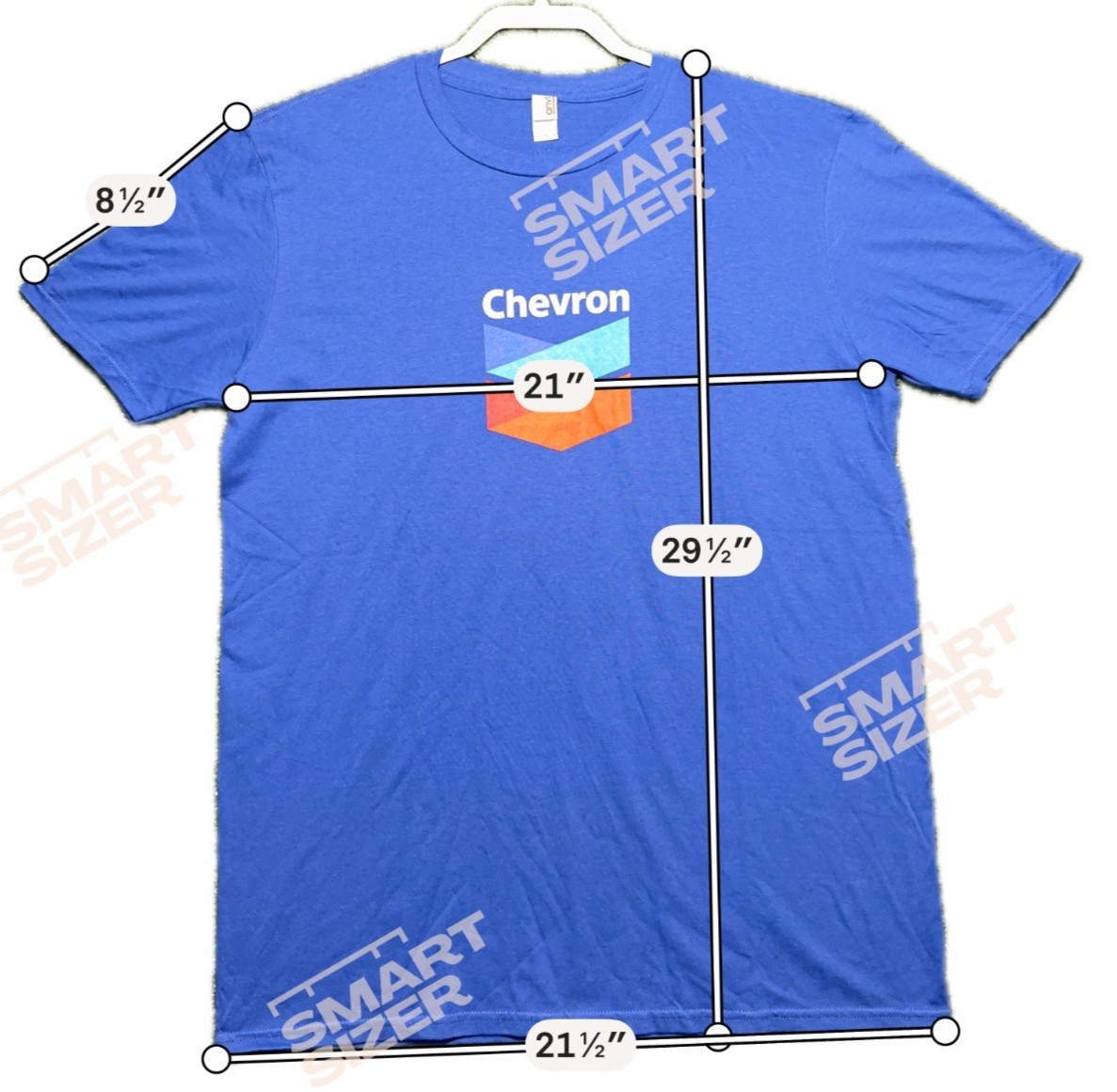 Chevron This is Human Energy TShirt Blue Oil Gas Company Graphic Tee Men's L gallery