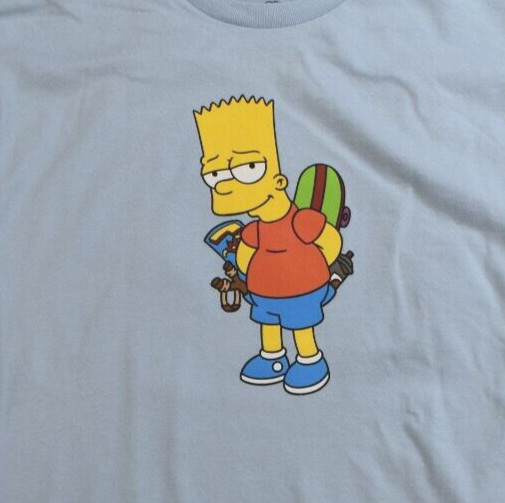 Neff x The Simpsons Mens Bart Simpson Double Sided Shirt New S-XL gallery