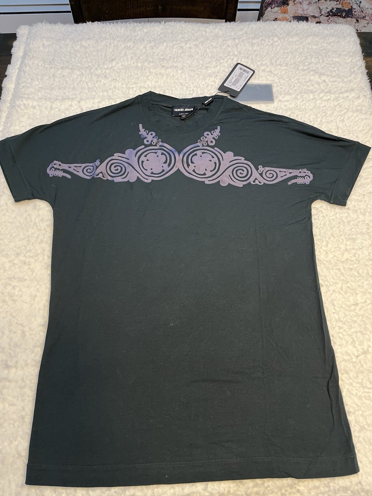 Giorgio Armani t-shirt with a unique black/navy