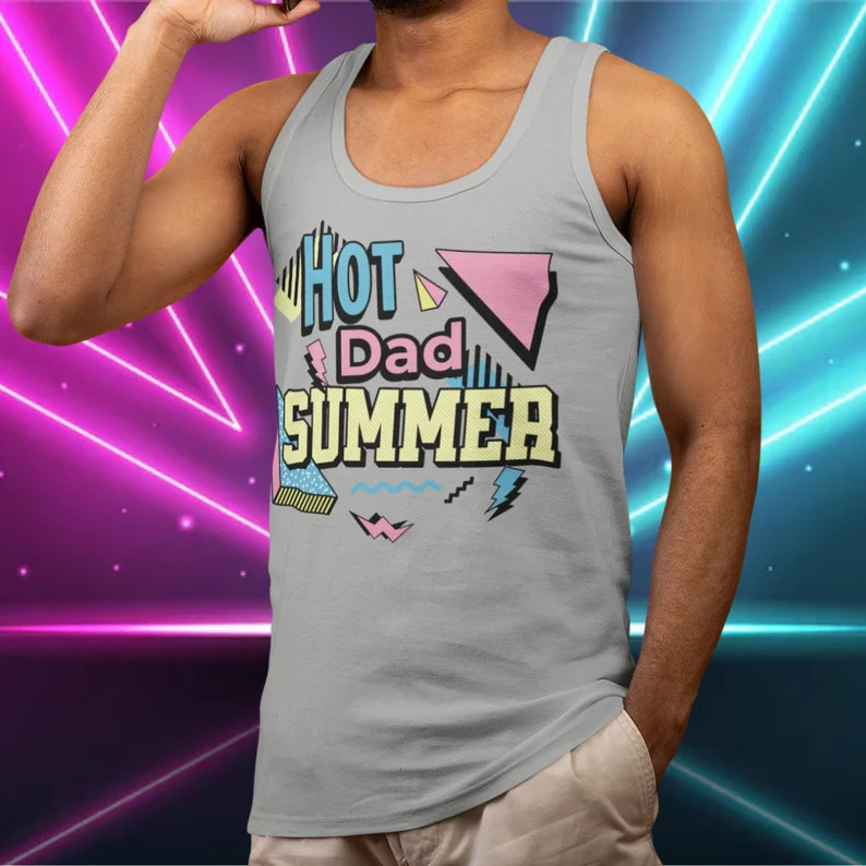 Hot Dad Summer Tank Top Funny Gift gallery