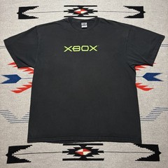 Vintage Y2K XBOX Microsoft Promo Graphic T Shirt Black Men’s 2XL