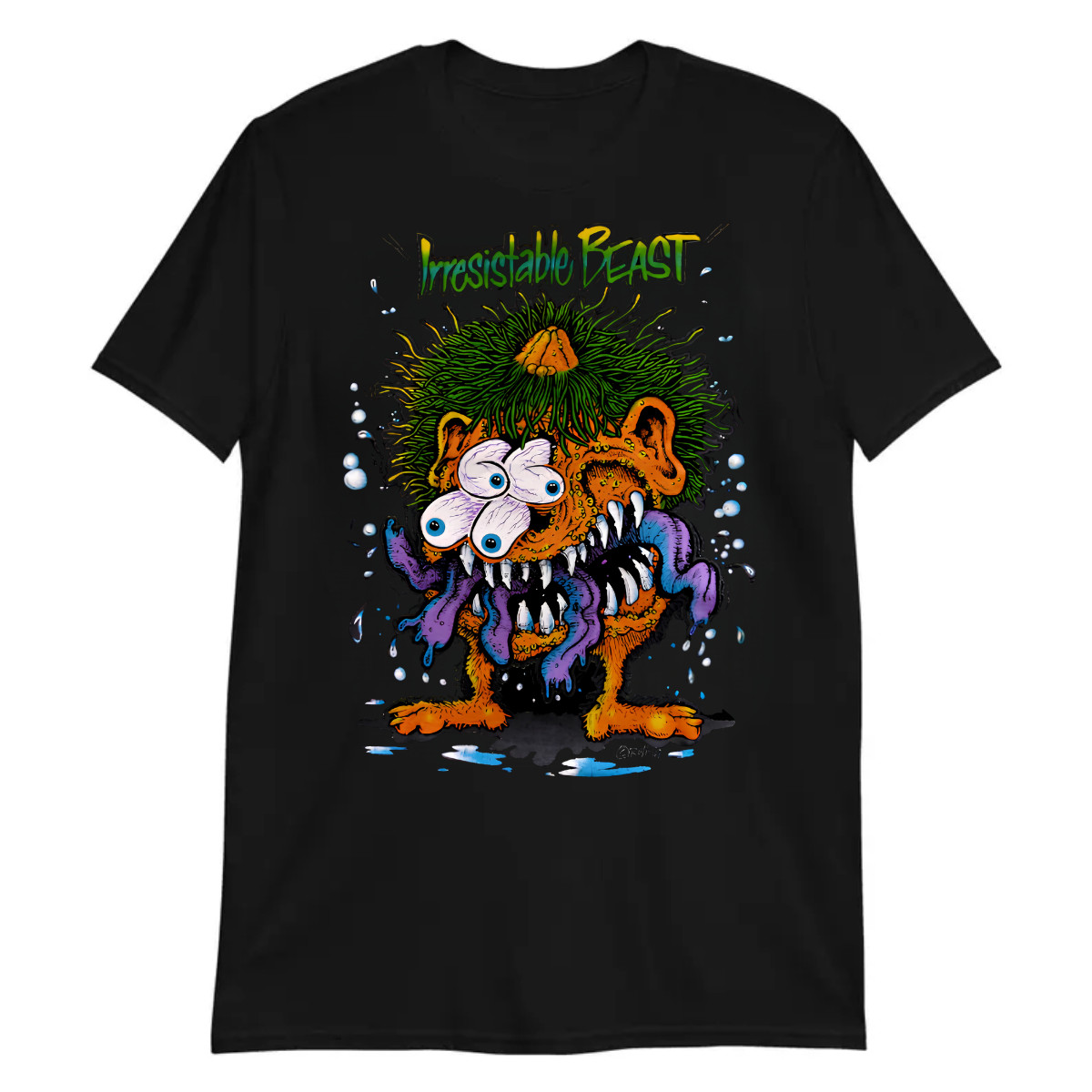 ED ROTH RAT FINK ORIGINAL RAT FINK IRRESISTABLE BEAST T SHIRT gallery