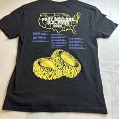 Post Malone U.S. Tour 2025 Black 2-sided Graphic T-shirt – xx-Small- Posty Co.