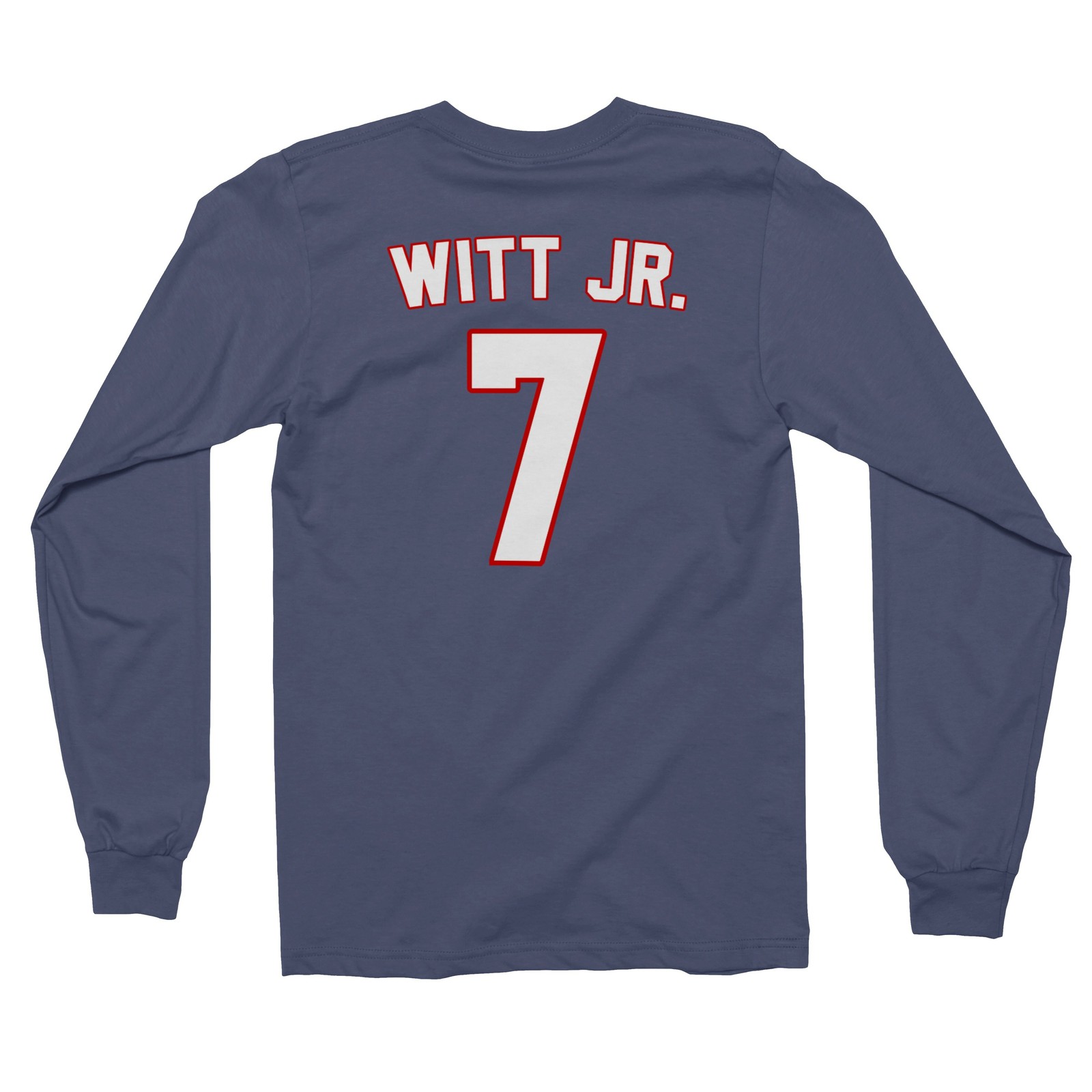 USA 2026 World Baseball Champions Witt 7 Two-Sided Long Sleeve T-Shirt gallery