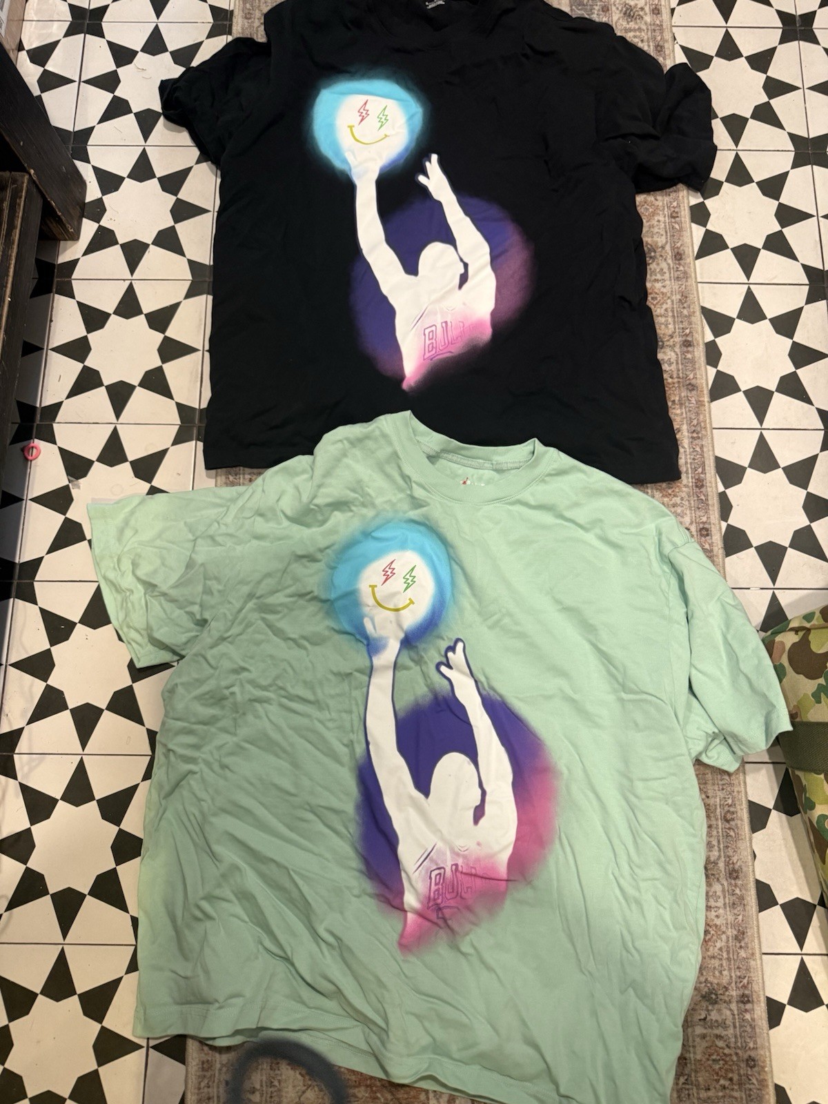New Air Jordan x J Balvin Shirt Lot Xxl And Xl gallery