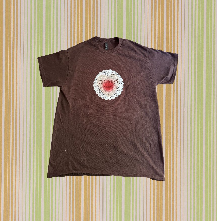 Wuthering Heights Charli XCX inspired 'always everywhere' music tee New, Gildan gallery