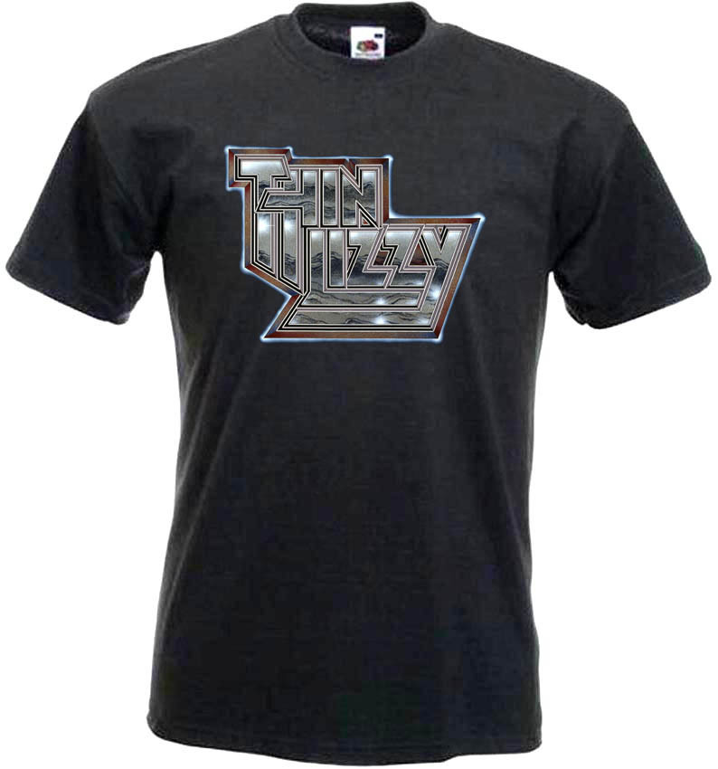 Thin Lizzy - poster 2 T-shirt hard rock black blue graphite all sizes S-5XL gallery