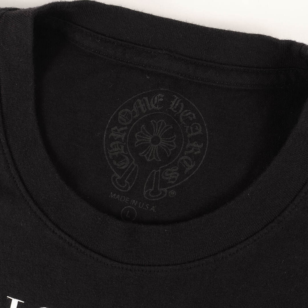 CHROME HEARTS T-shirt Black Sz: L | 22SS JOE FOTI EXHIBITION 2022 Used BEEG-0 gallery