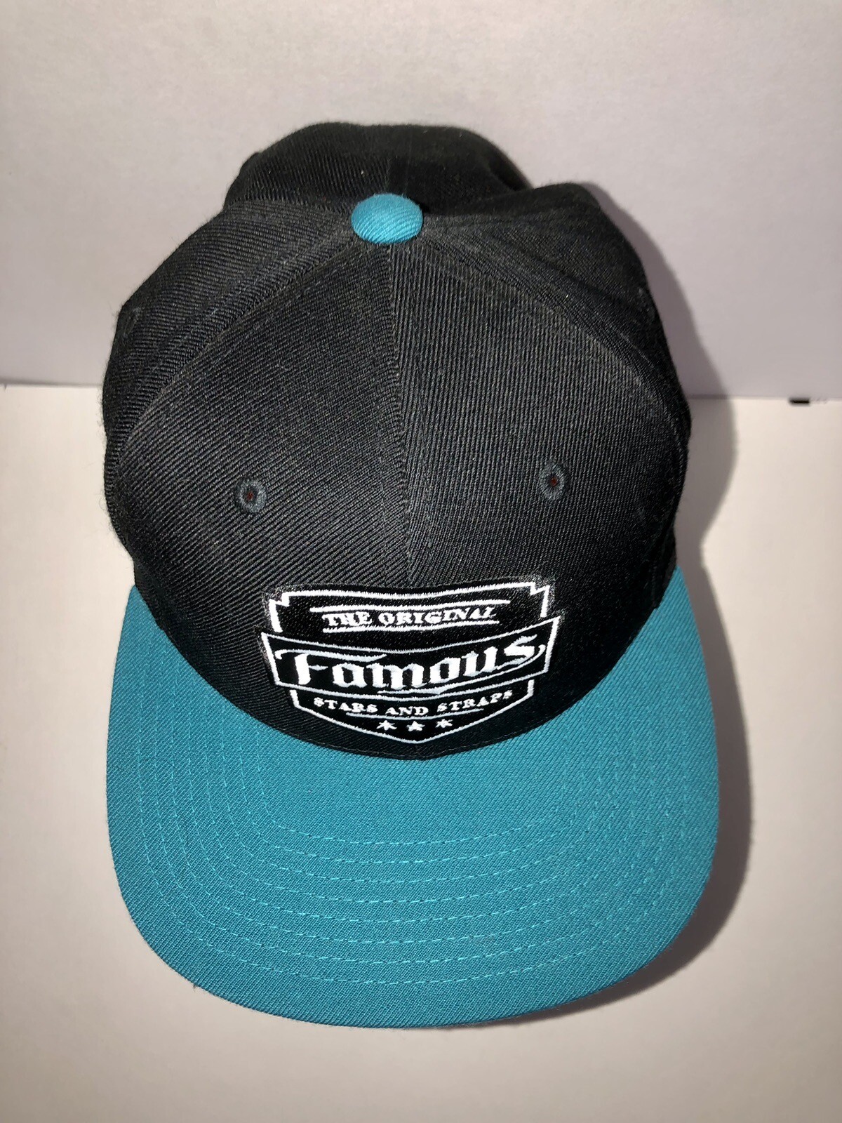 Famous Stars And Straps Tiff Blue Sample Snapback Hat NEW Travis Barker Blink182 gallery