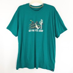 Smartwool Men’s XL Moonlight Desert Graphic Tee Go Far Feel Good Merino Wool