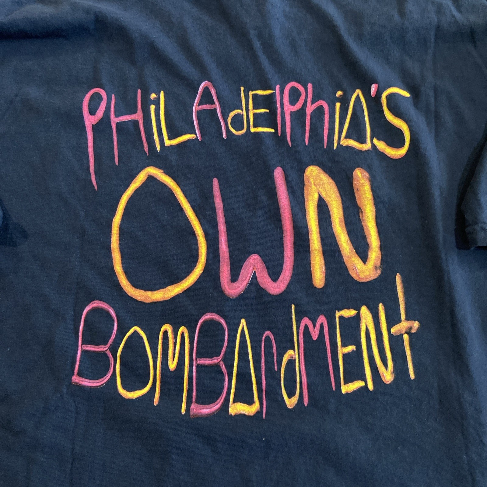 Bombardment Co. Philadelphia T Shirt Brain XL Streetwear Graphic Black gallery