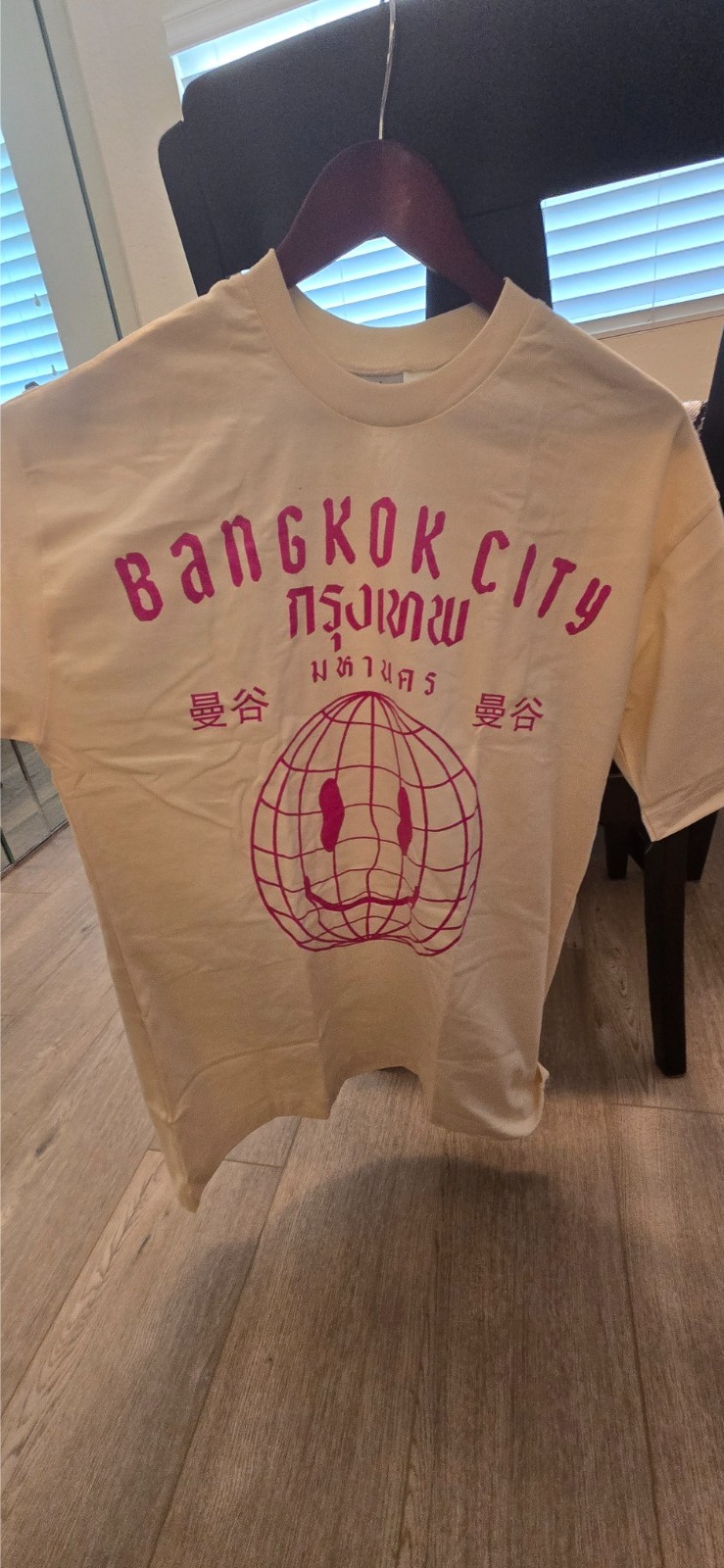 Vintage style Bangkok City graphic T-shirt Size L New Made in Thailand Cotton gallery