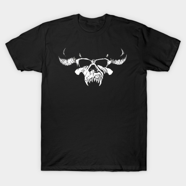 80s Heavy Metal T-Shirt Vintage Horned Skull Graphic Tee Retro Gothic Rock Band gallery