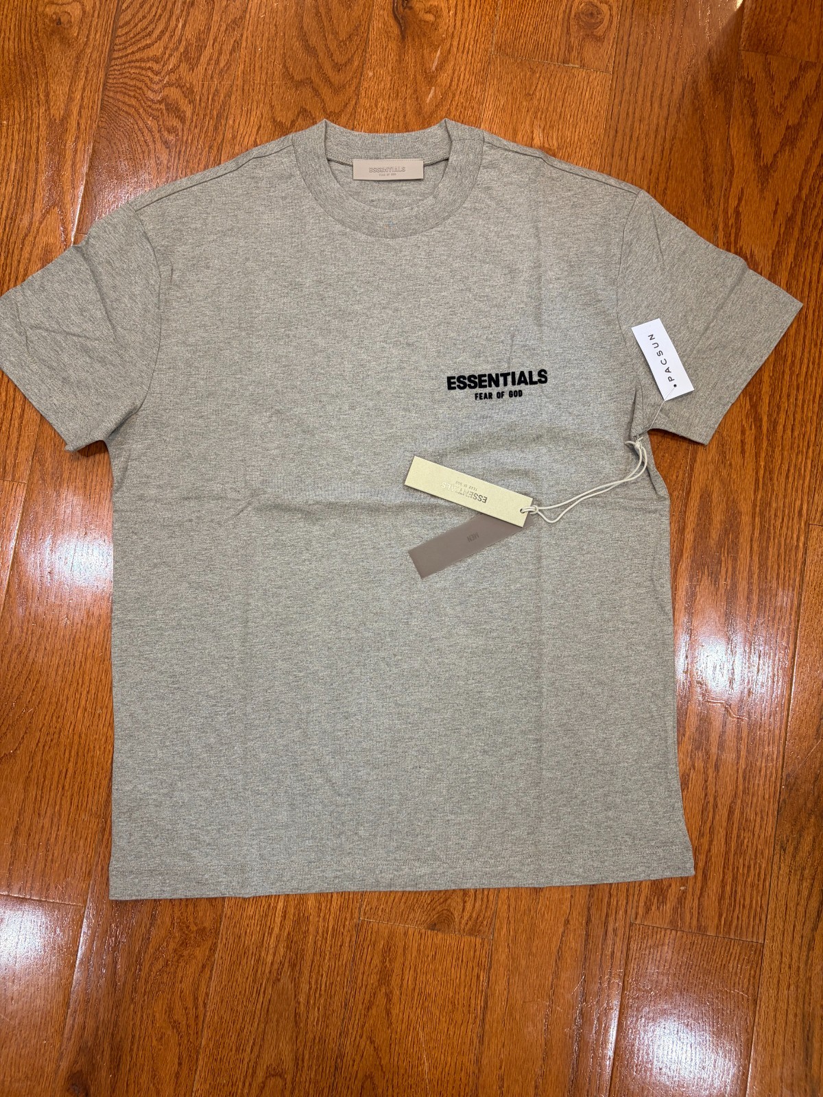 Essentials Set T-shirt and Short in Dark Oatmeal (size S) gallery