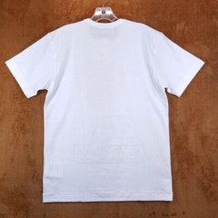 COMME DES GARCONS Shirt Mens Small White Pullover Crew PLAY Logo Hearts Unisex